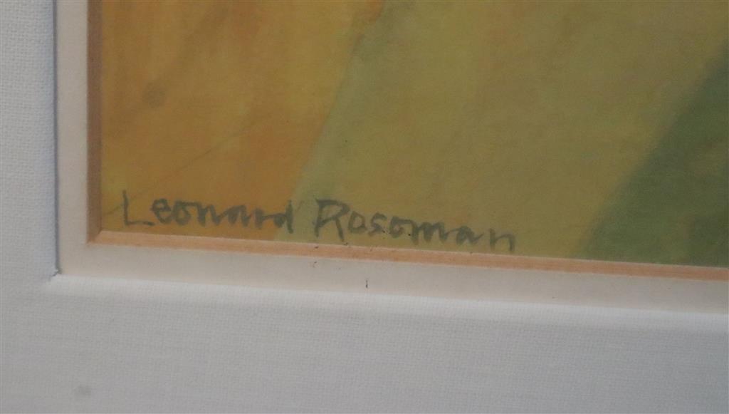 § Leonard Rosoman (1913-2012) High Summer 11.75 x 17in.